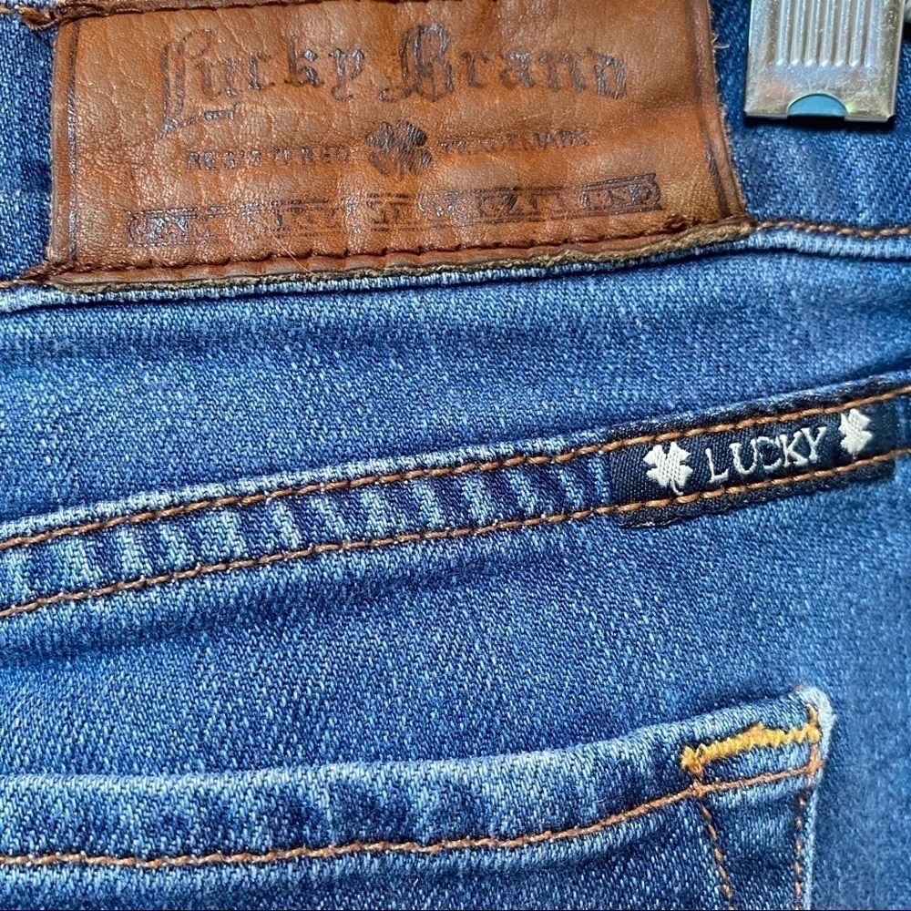 Lucky Brand Sofia Boot Mid Rise Ankle Jeans Size 14/32 - Picture 13 of 16